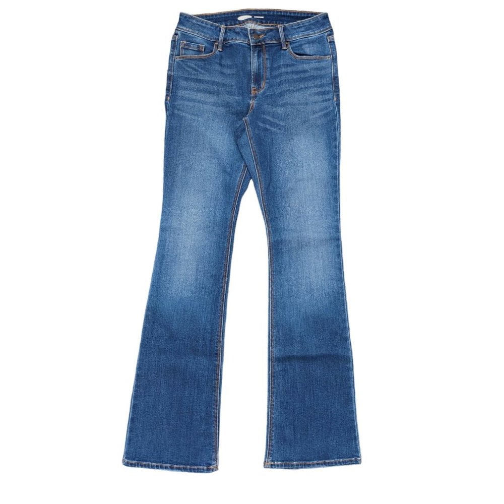 Old Navy Jeans Micro Flare Mid Rise Denim Women's size 4